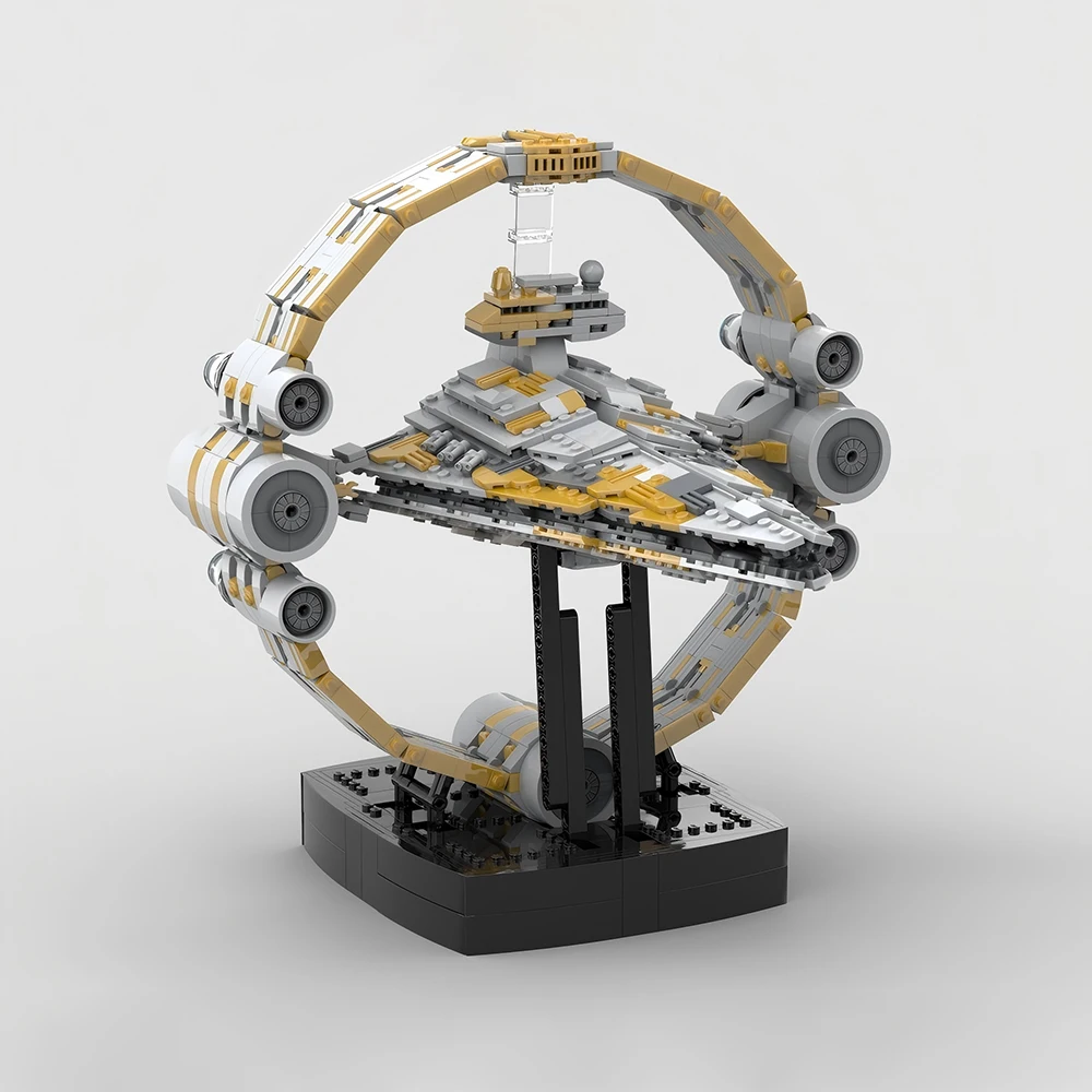 New MOC Spaceship Series War Destroyer Medium Scale Model Building Blocks DIY Modular Assembly Children's Toy Boy Birthday Gift
New MOC Spaceship Series War Destroyer Medium Scale Model Building Blocks DIY Modular Assembly Children's Toy Boy Birthday Gift