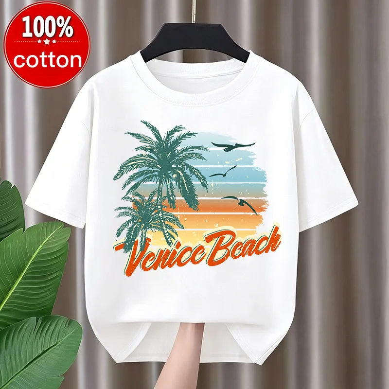Beach Graphic Tshirts Chidl's Clothing Loose Shirt Casualh tops
Beach Graphic Tshirts Chidl's Clothing Loose Shirt Casualh tops