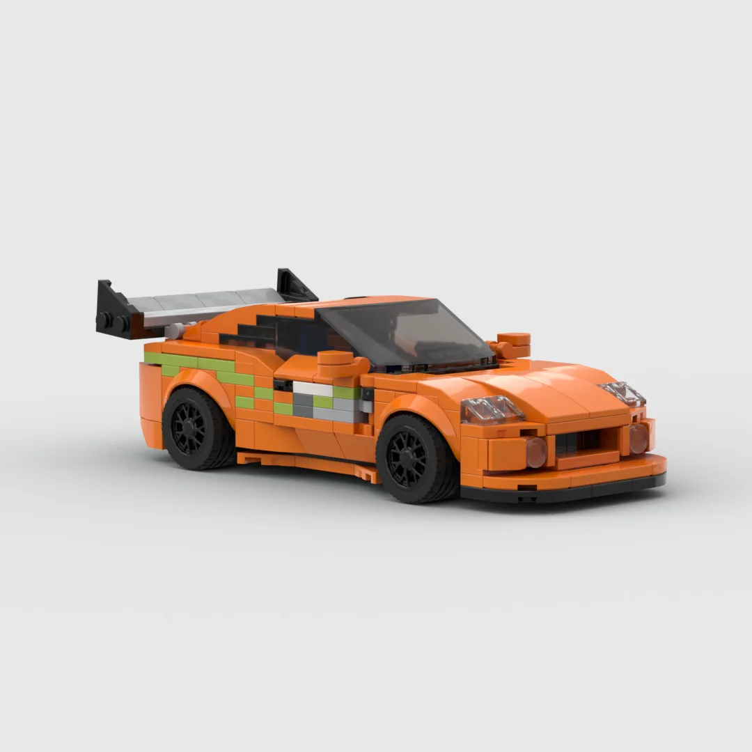 MOC building block creative puzzle Supra MK4 Bull Demon King orange version speed series
MOC building block creative puzzle Supra MK4 Bull Demon King orange version speed series