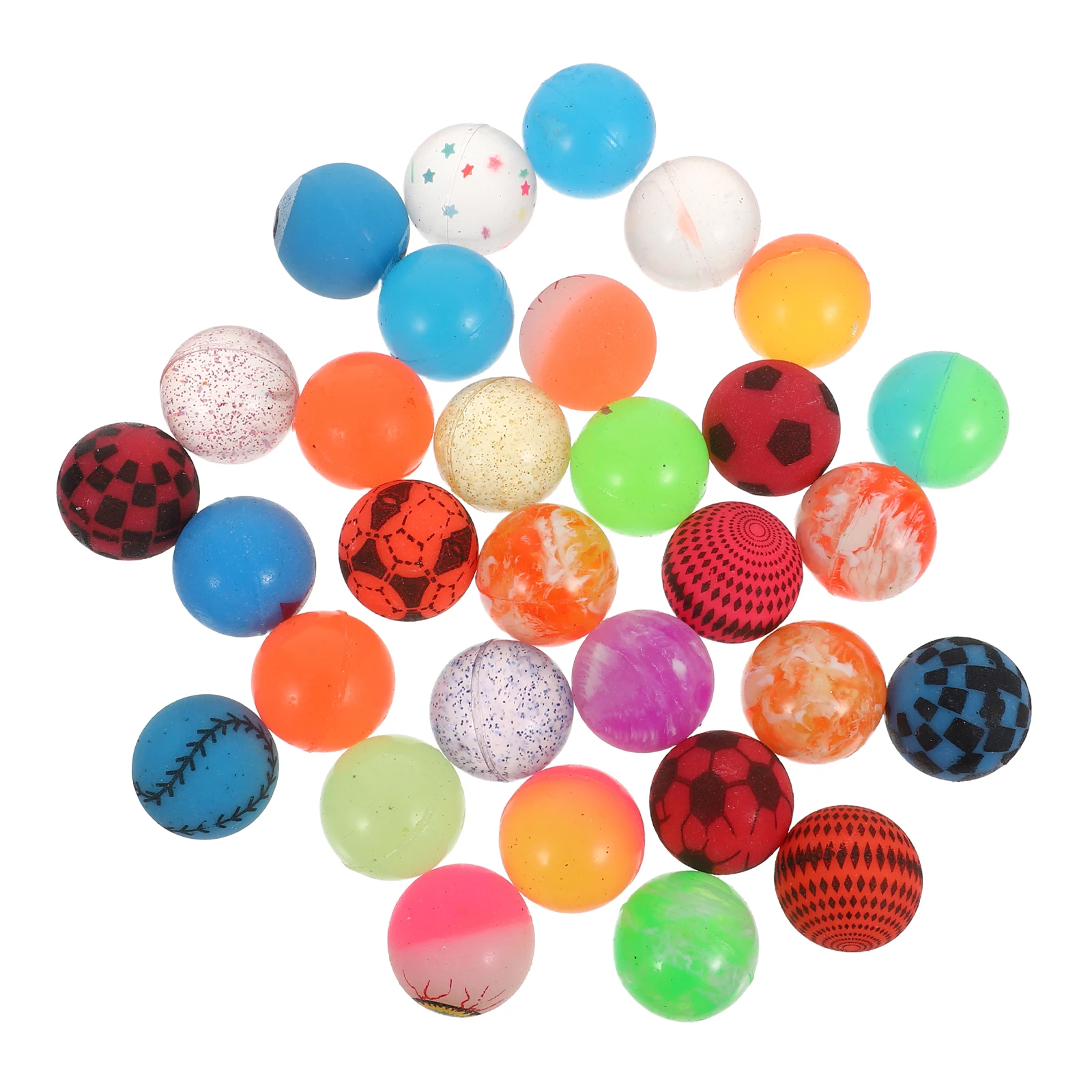 30Pcs Bouncy Balls Frosted Rubber Safe Kids Durable Stress Relief Bounce Balls Party Game Fun Children Rubber Toy
30Pcs Bouncy Balls Frosted Rubber Safe Kids Durable Stress Relief Bounce Balls Party Game Fun Children Rubber Toy