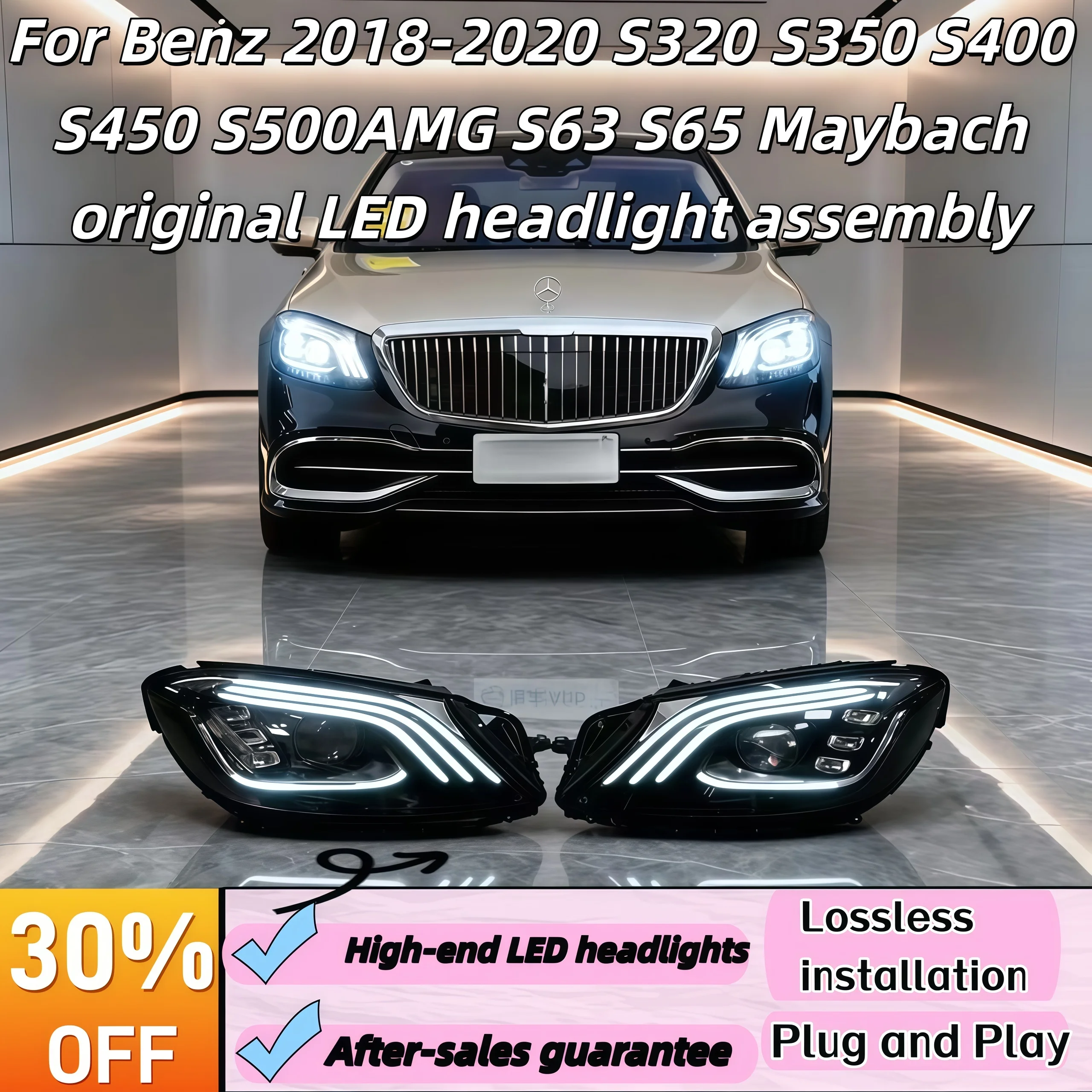 Для Benz 18-2020 S320 S350-S450 S500AMG S63 S65 Maybach оригинальная светодиодная многолучевая сканирующая фара с интеллектуальной геометрией в сборе
Для Benz 18-2020 S320 S350-S450 S500AMG S63 S65 Maybach оригинальная светодиодная многолучевая сканирующая фара с интеллектуальной геометрией в сборе