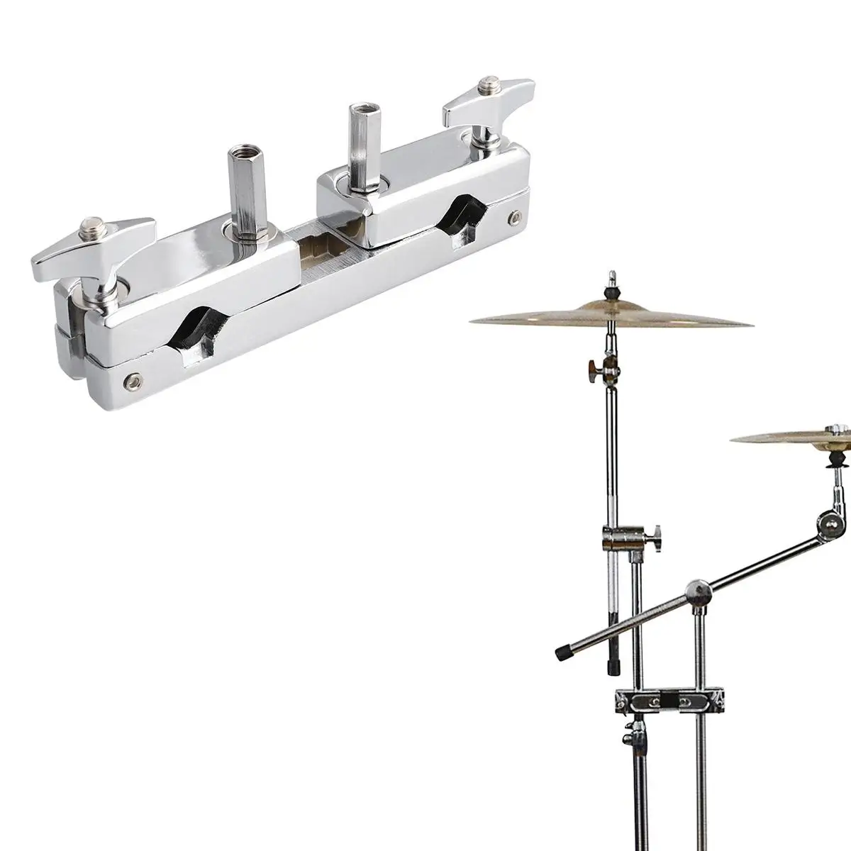 Drum Holder Zinc Alloy Multi-function Clip Double Mouth Balance Clamp Adjustable Height Accessories Drum Set Instruments
Drum Holder Zinc Alloy Multi-function Clip Double Mouth Balance Clamp Adjustable Height Accessories Drum Set Instruments