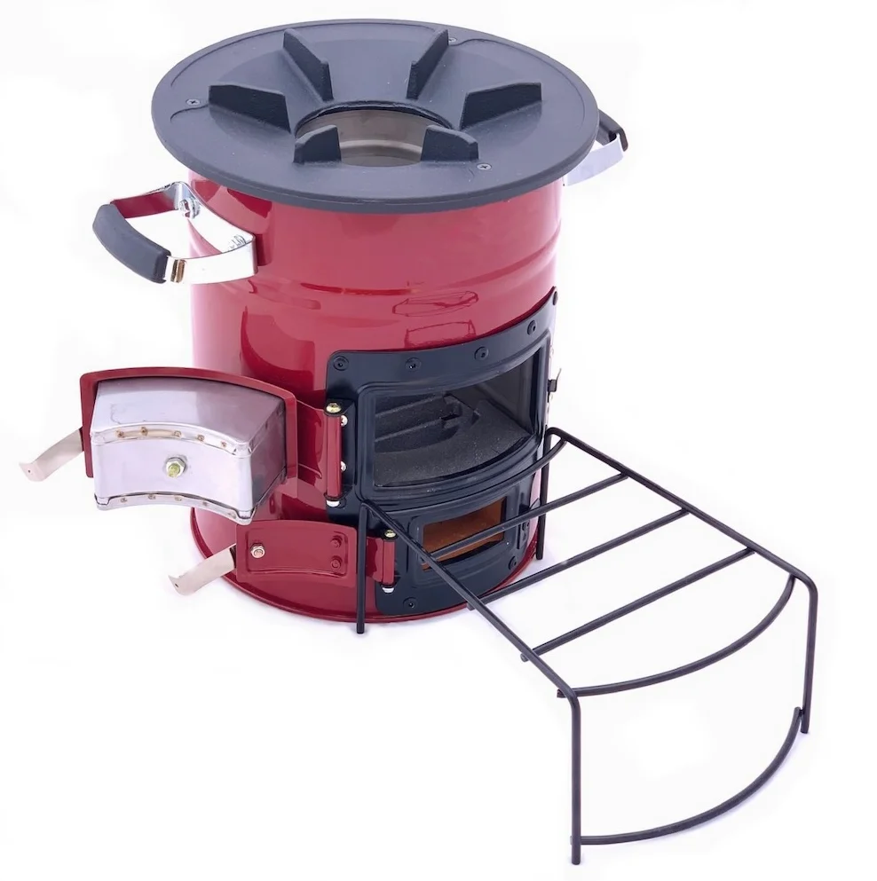 Wood Fuel Cook Stove With Two Cores Two Fuel Stack Good Thermal Efficiency Camp Hikers Use
Wood Fuel Cook Stove With Two Cores Two Fuel Stack Good Thermal Efficiency Camp Hikers Use
