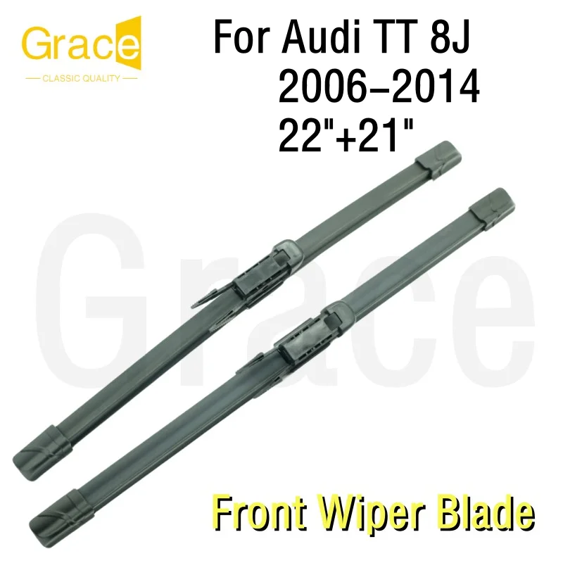 For Audi TT 8J Wiper Blade 22"+21“ Car Windshield Windscreen Rubber 2006 2007 2008 2009 2010 2011 2012 2013 2014
For Audi TT 8J Wiper Blade 22"+21“ Car Windshield Windscreen Rubber 2006 2007 2008 2009 2010 2011 2012 2013 2014