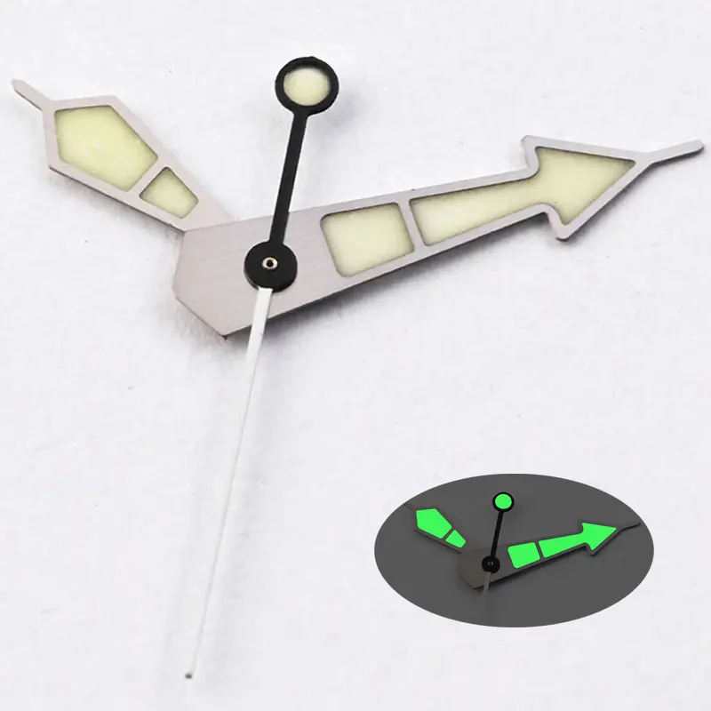 Modify Parts Brushed Watch Hand SKX007/SBBN Steel C3 super Luminous Watch Hand for NH35/NH36 Automatic Movement
Modify Parts Brushed Watch Hand SKX007/SBBN Steel C3 super Luminous Watch Hand for NH35/NH36 Automatic Movement 