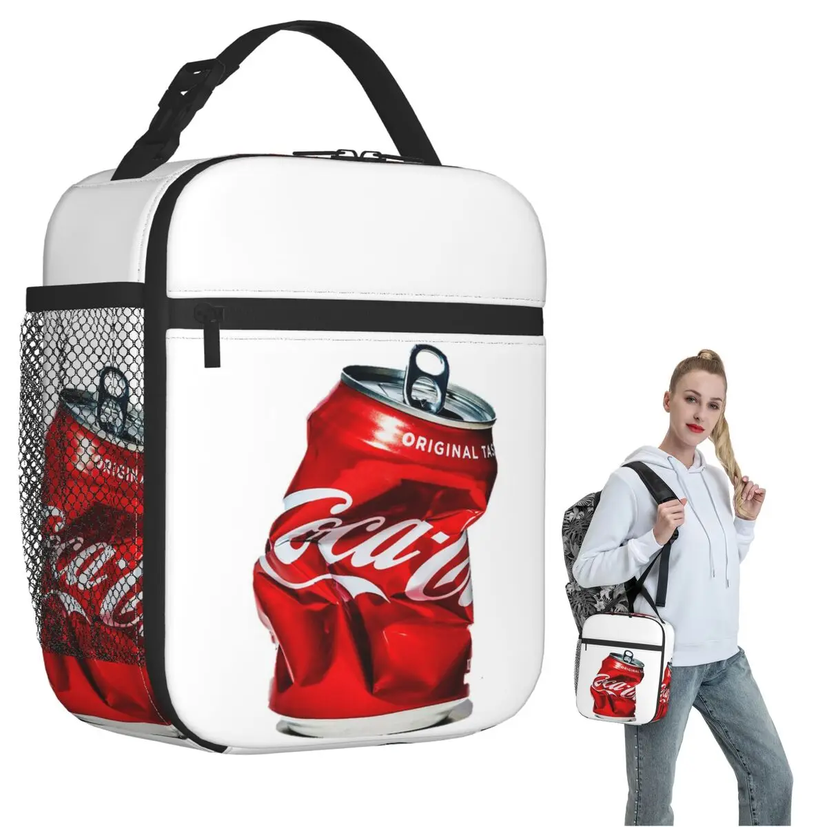 Изолированная сумка для обеда Coca Cola для женщин и детей, портативные коробки для еды, термосумка для обеда
Изолированная сумка для обеда Coca Cola для женщин и детей, портативные коробки для еды, термосумка для обеда