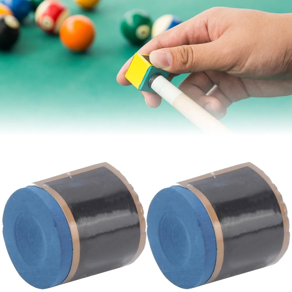 2PCS NoSlip Billiard Cue Tips Non-clumping Wear-Resistant Professional Billiards Chalk Pool Table Stick Chalk Tournament Use
2PCS NoSlip Billiard Cue Tips Non-clumping Wear-Resistant Professional Billiards Chalk Pool Table Stick Chalk Tournament Use