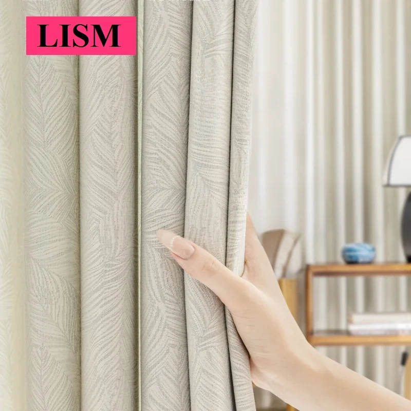 French Light Luxury High Precision Jacquard Modern Simple Curtains for Living Room Bedroom Decor Custom Elegant White Tulle
French Light Luxury High Precision Jacquard Modern Simple Curtains for Living Room Bedroom Decor Custom Elegant White Tulle
