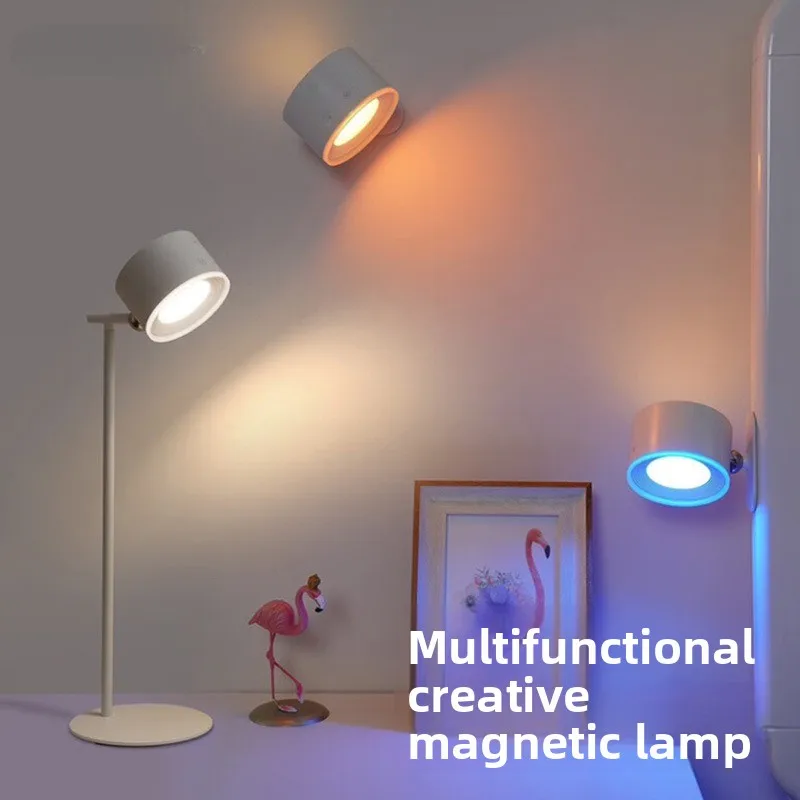 Magnetic Charging Wall Lamp Rechargeable Double-sided Luminous Remote Control Desk Lamp Atmosphere Bedroom Bedside Wall Lamp
Magnetic Charging Wall Lamp Rechargeable Double-sided Luminous Remote Control Desk Lamp Atmosphere Bedroom Bedside Wall Lamp
