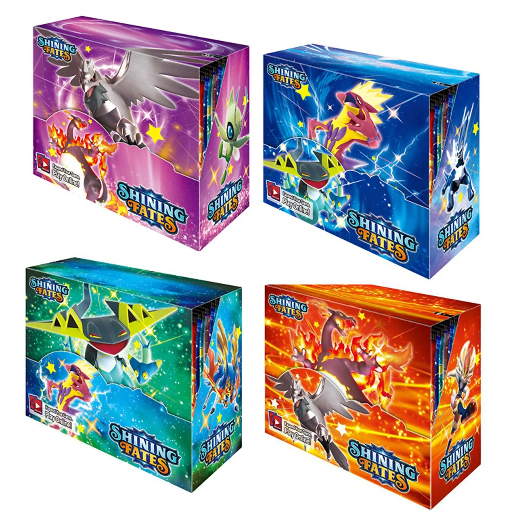Pokémon 360Pcs English Booster Packs, Paldean Fates Pikachu Blind Box Cards, Charizard Pokémon Mega Cards Collector's Edition, Party Board Game Battle Game Props, Great Collectible Gift for Card Enthusiasts
Pokémon 360Pcs English Booster Packs, Paldean Fates Pikachu Blind Box Cards, Charizard Pokémon Mega Cards Collector's Edition, Party Board Game Battle Game Props, Great Collectible Gift for Card Enthusiasts