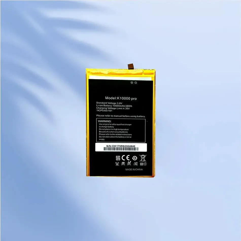 Сменный аккумулятор K10000 Pro для мобильного телефона Oukitel
Сменный аккумулятор K10000 Pro для мобильного телефона Oukitel