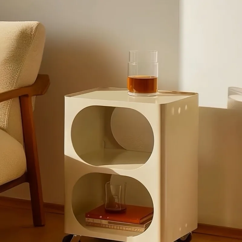Cream Rolling Side Table Iron Nightstand Modern Minimalist Sofa End Storage Cart Luxury Coffee Table Muebles Metal Table
Cream Rolling Side Table Iron Nightstand Modern Minimalist Sofa End Storage Cart Luxury Coffee Table Muebles Metal Table