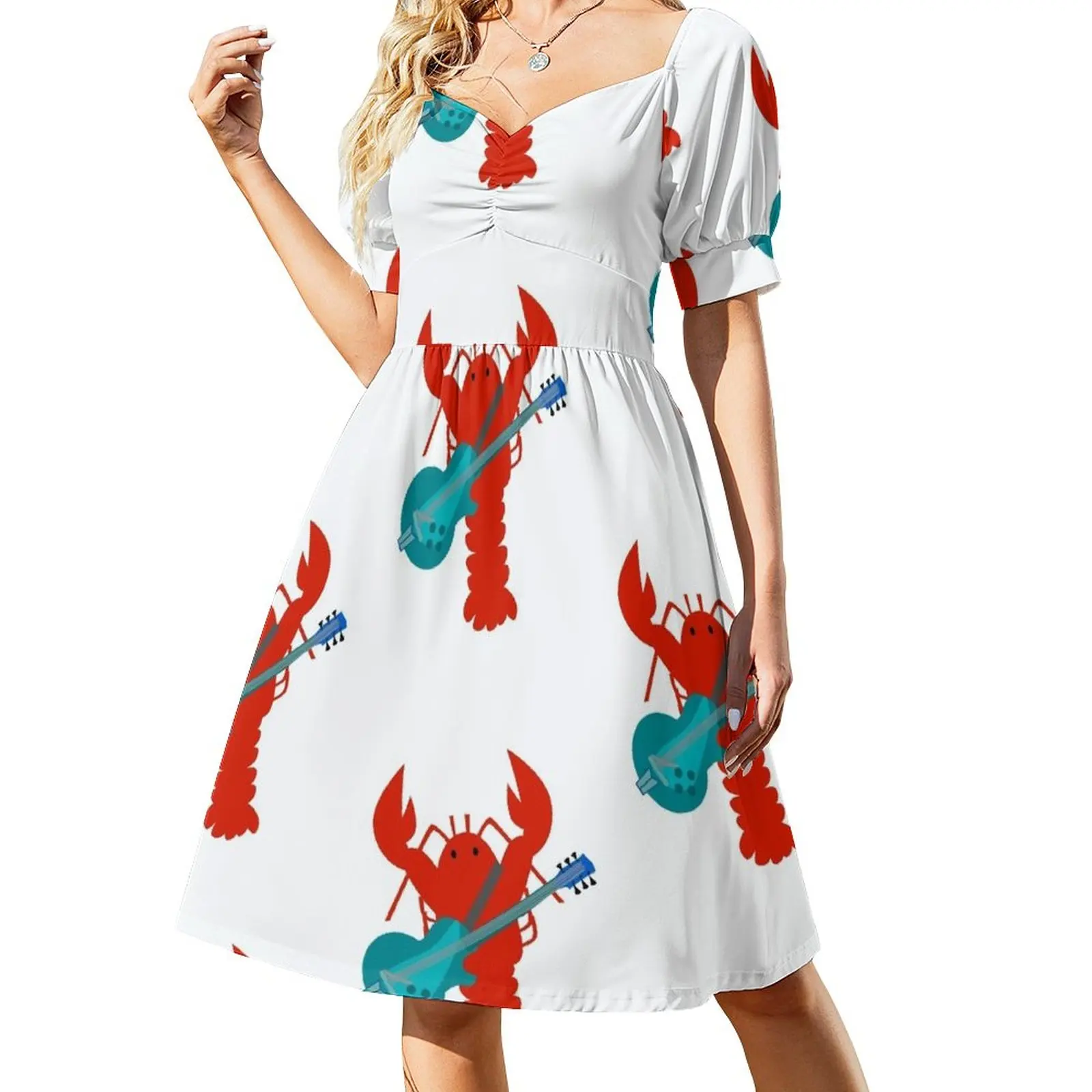 Rockin Lobster Sleeveless Dress birthday dress for women luxury 2023 Bridesmaid dress woman Elegant gown Women's evening dress
Rockin Lobster Sleeveless Dress birthday dress for women luxury 2023 Bridesmaid dress woman Elegant gown Women's evening dress