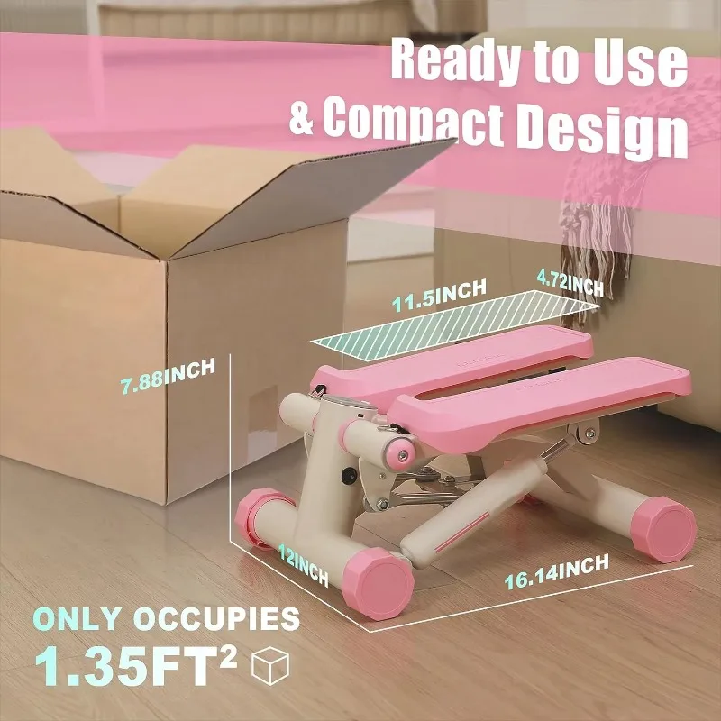 High-Quality Mini Stepper with Resistance Band - Stair-Style Fitness Equipment for Home Workouts & Strength Training Sessions
High-Quality Mini Stepper with Resistance Band - Stair-Style Fitness Equipment for Home Workouts & Strength Training Sessions