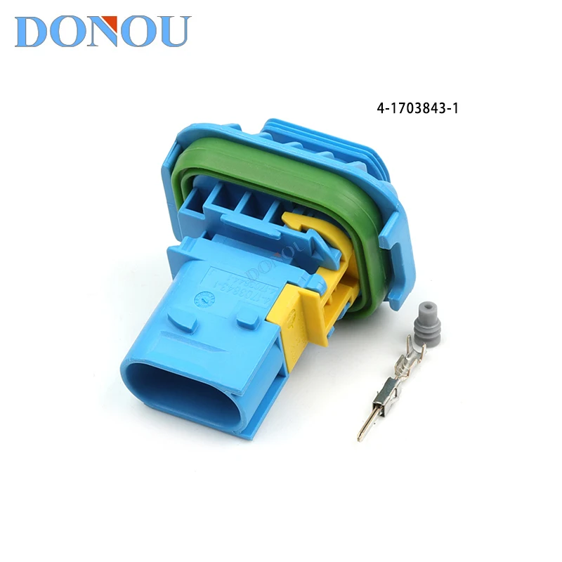 4-1703843-1 New energy vehicle waterproof connector 3-hole harness male end sheathing terminal 1703838-1
4-1703843-1 New energy vehicle waterproof connector 3-hole harness male end sheathing terminal 1703838-1