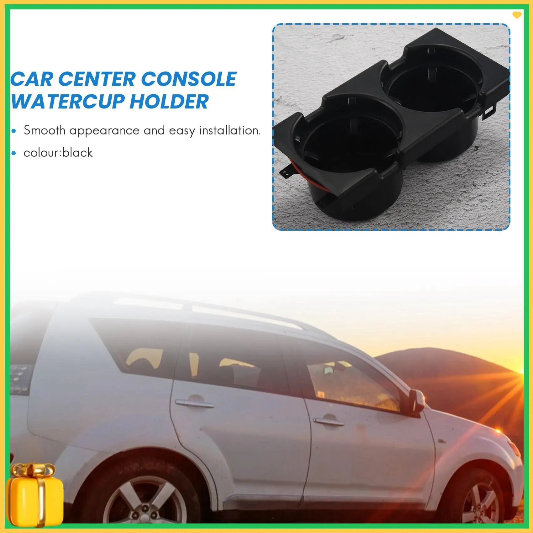 Premium Car Center Console Water Cup Holder Beverage Bottle Holder Coin Tray For Bmw 3 Series E46 318I 320I 98-06 51168217953
Premium Car Center Console Water Cup Holder Beverage Bottle Holder Coin Tray For Bmw 3 Series E46 318I 320I 98-06 51168217953
