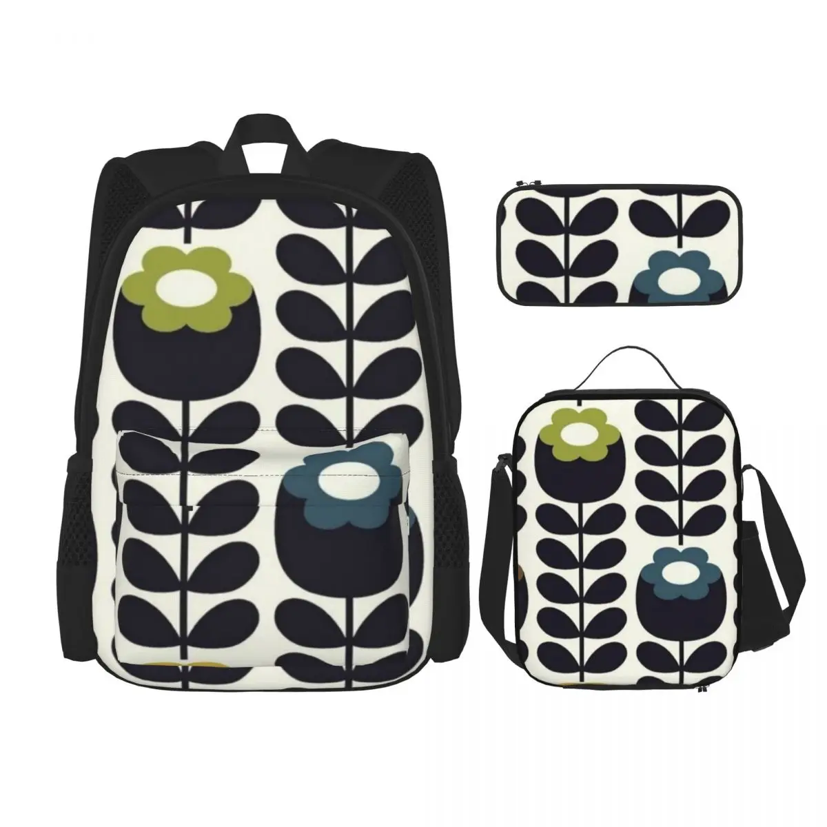 Orla Kiely Floral Backpacks Kids Bookbag School Bags Rucksack Lunch Bag Pen Bag Three-Piece Set
Orla Kiely Floral Backpacks Kids Bookbag School Bags Rucksack Lunch Bag Pen Bag Three-Piece Set