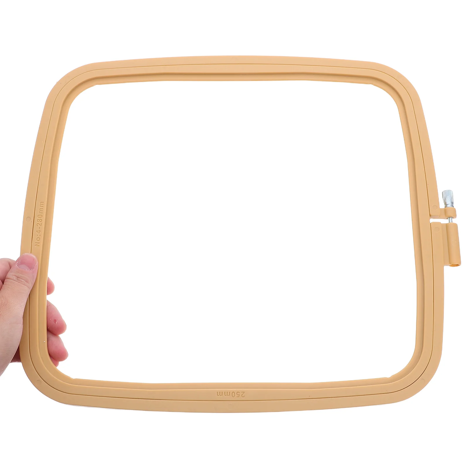 2Pcs Square Embroidery Hoop Plastic Stable Adjustable Screw Cross Stitch Frame Punch Needle DIY Craft Embroidery Frame
2Pcs Square Embroidery Hoop Plastic Stable Adjustable Screw Cross Stitch Frame Punch Needle DIY Craft Embroidery Frame