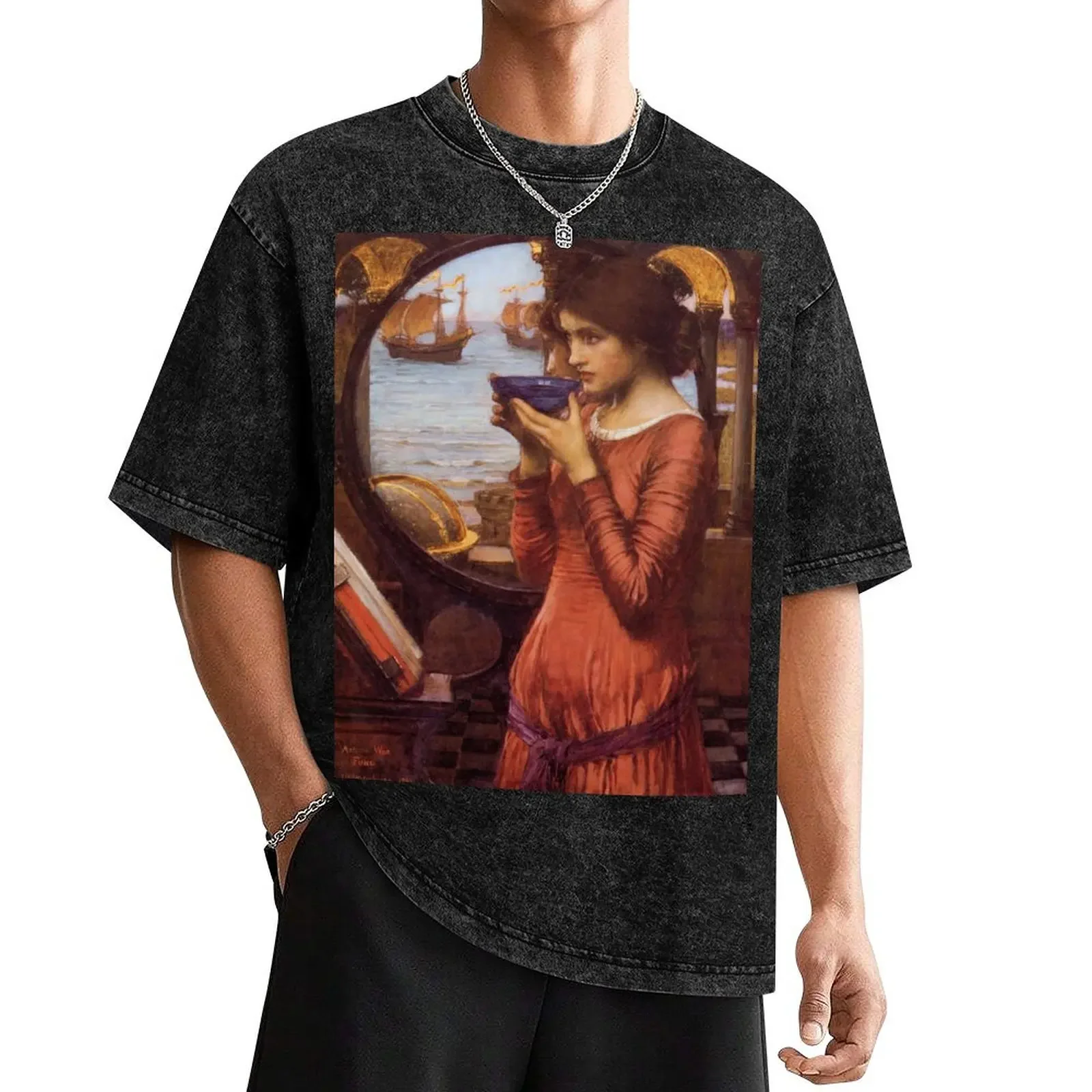 Destiny - John William Waterhouse T-Shirt quick drying summer tops designer t shirt men
Destiny - John William Waterhouse T-Shirt quick drying summer tops designer t shirt men
