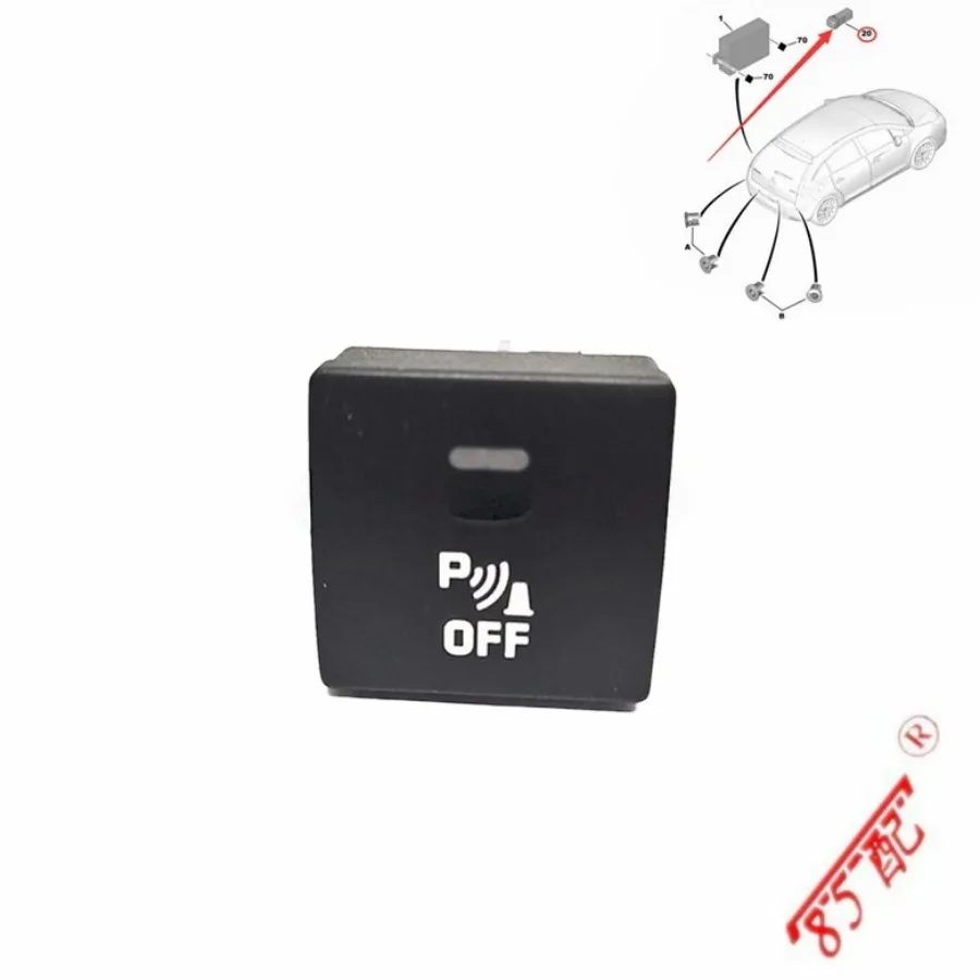 Переключатель радара заднего хода 6590F3/96476639XT, подходит для Citroën C4, Peugeot 307/408
Переключатель радара заднего хода 6590F3/96476639XT, подходит для Citroën C4, Peugeot 307/408