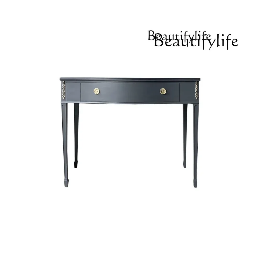 Retro Console Wood Carving Entrance Cabinet American Light Luxury Wall Decoration Console Tables
Retro Console Wood Carving Entrance Cabinet American Light Luxury Wall Decoration Console Tables