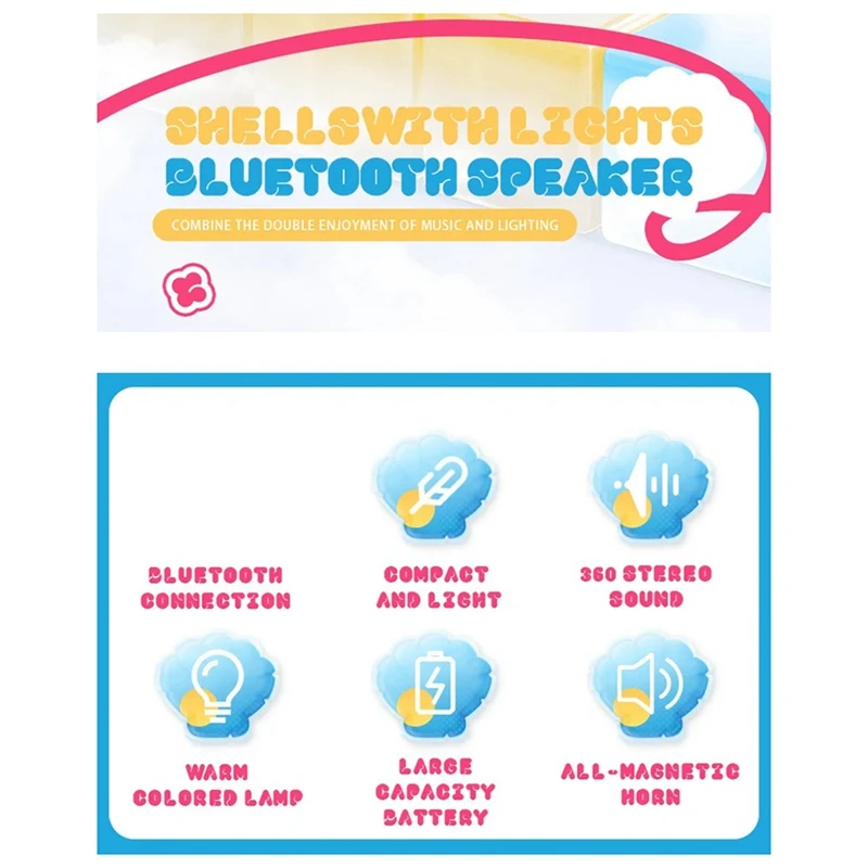 DYJ-zpMini Bluetooth Speaker TWS Connection Stereo Bluetooth Soundbar Wireless MP3 Music Player with Colorful Ambient
DYJ-zpMini Bluetooth Speaker TWS Connection Stereo Bluetooth Soundbar Wireless MP3 Music Player with Colorful Ambient