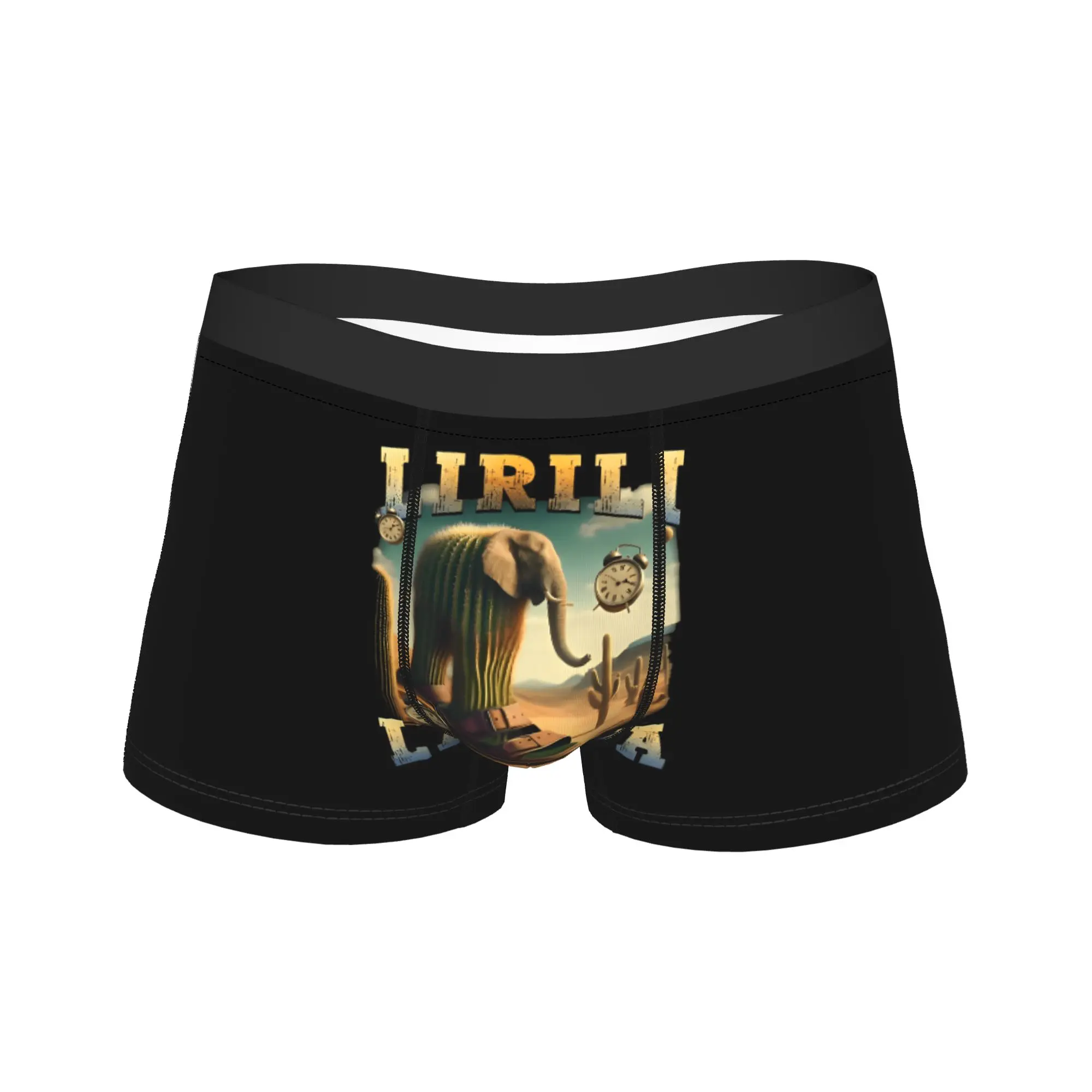 Lirili Larila Underwear Italian Brainrot Breathable Underpants Pattern Boxer Brief For Men 3D Pouch Oversize Boxer Shorts
Lirili Larila Underwear Italian Brainrot Breathable Underpants Pattern Boxer Brief For Men 3D Pouch Oversize Boxer Shorts