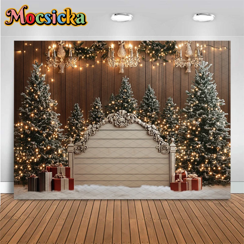 Mocsicka Christmas Tree Background For Photography Brown Wooden Wall Kids Baby Photo Backdrop Lamp Gifts Bed Decor Studio Banner
Mocsicka Christmas Tree Background For Photography Brown Wooden Wall Kids Baby Photo Backdrop Lamp Gifts Bed Decor Studio Banner