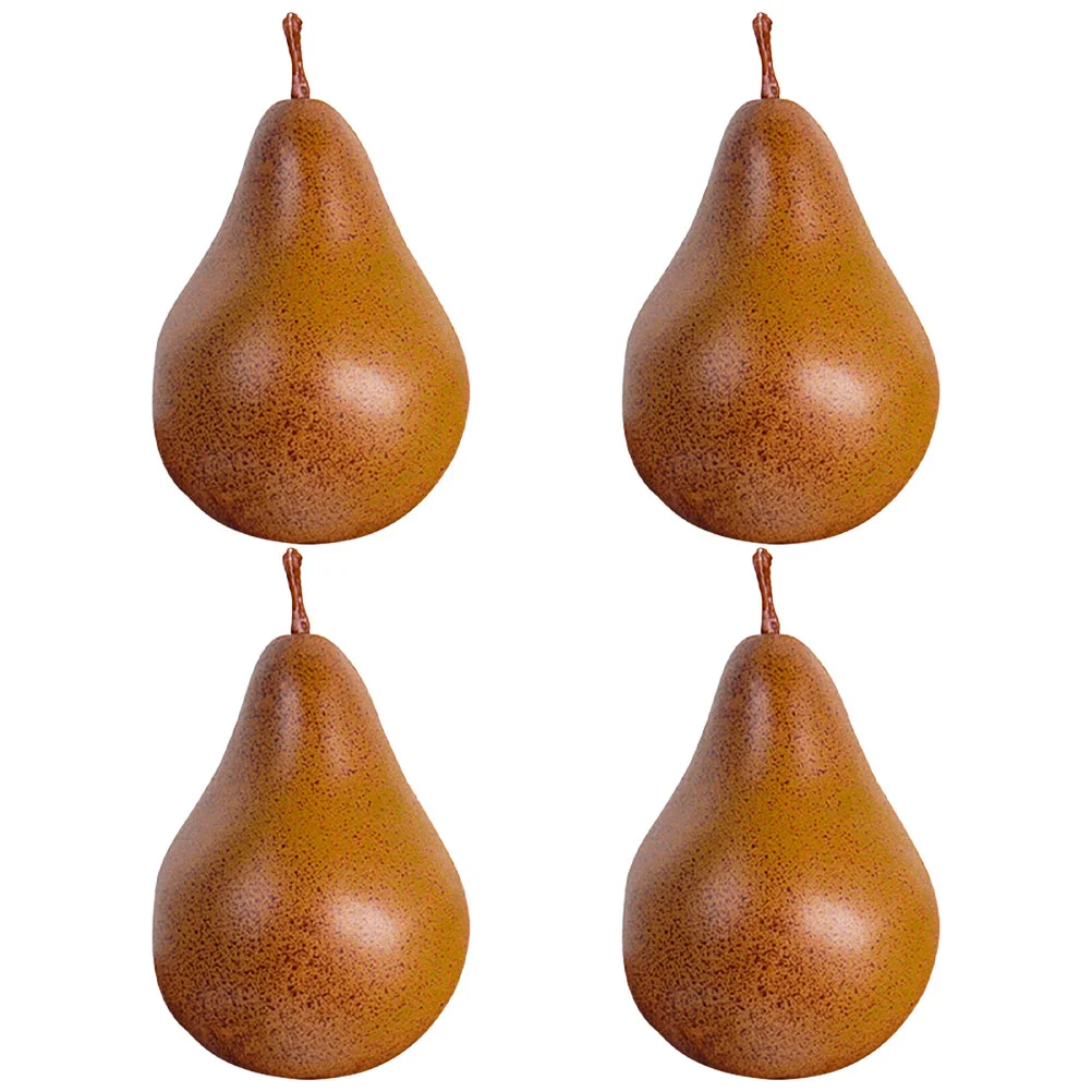 4 Pcs Fruits Artificial Desktop Pear Decor Fake Vase Filler Realistic Model Coffee Food
4 Pcs Fruits Artificial Desktop Pear Decor Fake Vase Filler Realistic Model Coffee Food