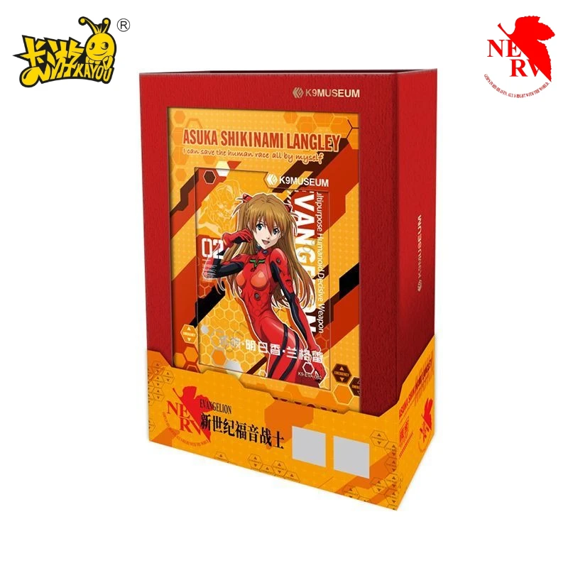 KAYOU Genuine Neon Genesis Evangelion: New Theatrical Edition Collectible Cards Asuka Langley Soryu Anime Peripherals Gift Toys
KAYOU Genuine Neon Genesis Evangelion: New Theatrical Edition Collectible Cards Asuka Langley Soryu Anime Peripherals Gift Toys