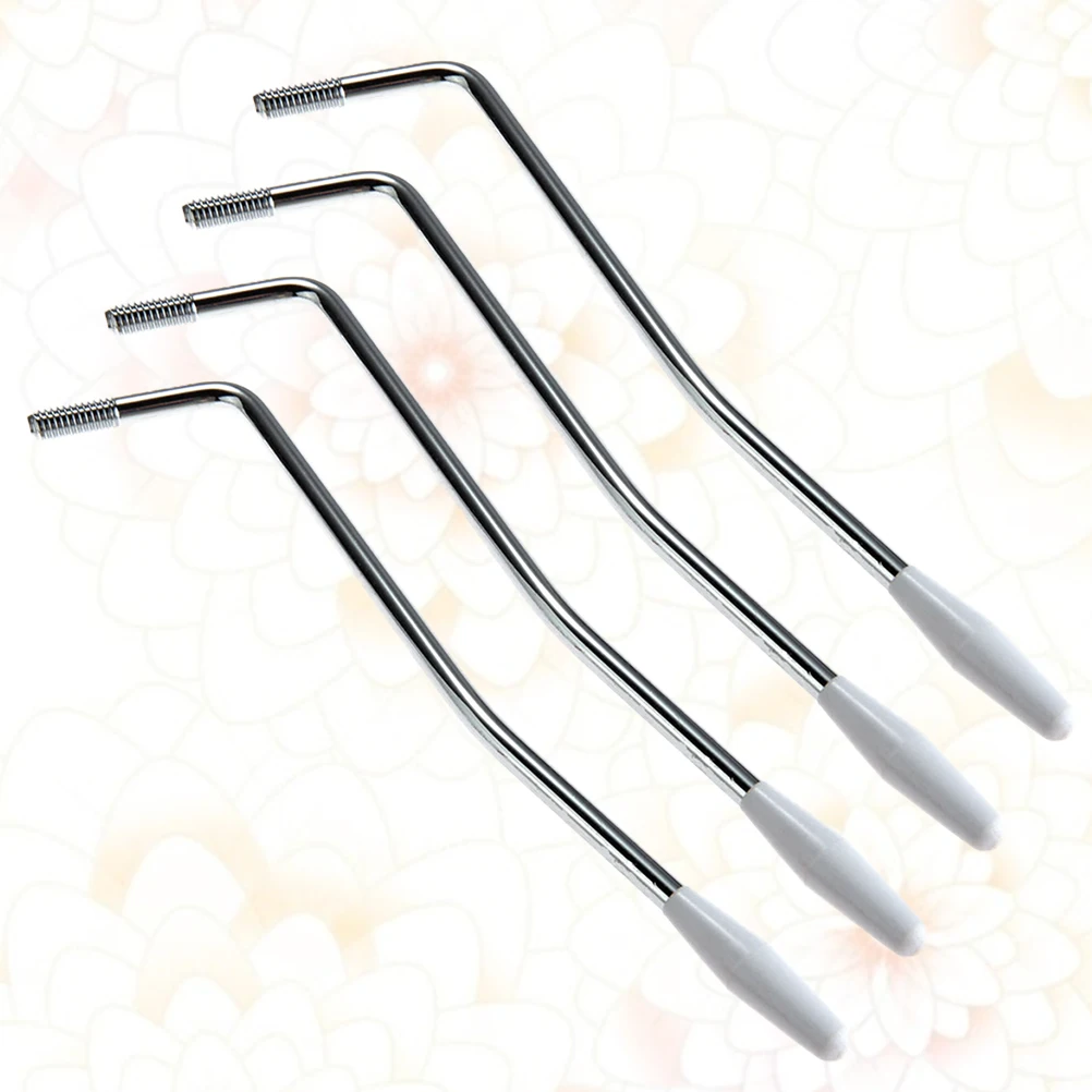 4pcs 5mm Electric Guitar Tremolo Arm Single Shake Tremolo Vibrato Whammy Bar Arm Crank Lever (White)
4pcs 5mm Electric Guitar Tremolo Arm Single Shake Tremolo Vibrato Whammy Bar Arm Crank Lever (White)