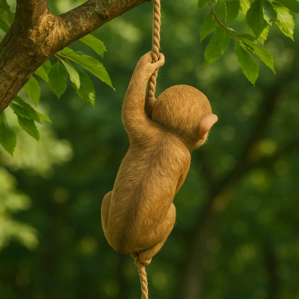 Cute Garden Climbing Monkey Figurine Resin Crafts Handmade Monkey Hanging Ornament Weatherproof Animal Statue
Cute Garden Climbing Monkey Figurine Resin Crafts Handmade Monkey Hanging Ornament Weatherproof Animal Statue