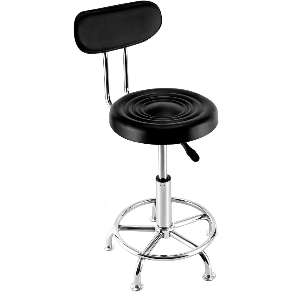 Swivel salon stool chair with wheels and back support, adjustable height, rolling, suitable for beauty, barber, tattoo, massage
Swivel salon stool chair with wheels and back support, adjustable height, rolling, suitable for beauty, barber, tattoo, massage