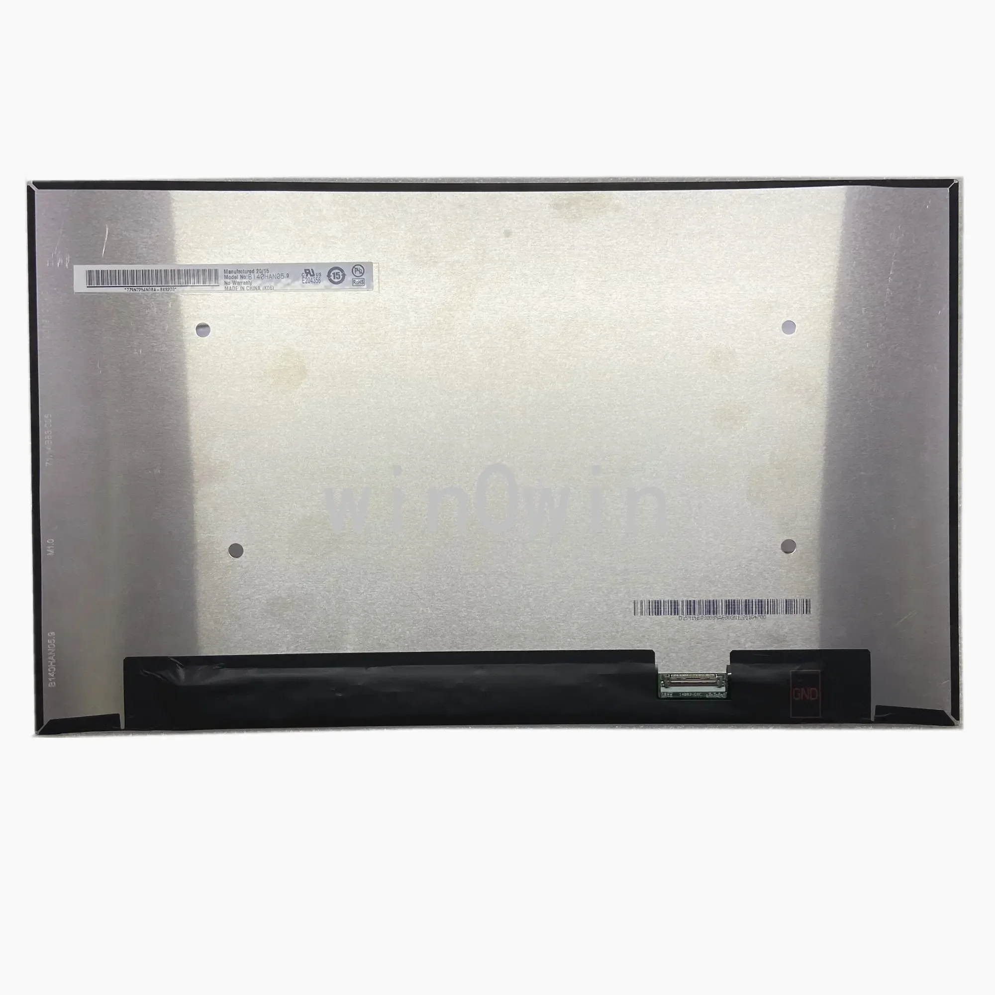 B140HAN05.9 подходит для LP140WF9 SPD1 B140HAN06.3 NV140FHM-N65 B140HAN05.8 B140HAN06 FHD 1920X1080 30-контактный ЖК-экран IPS
B140HAN05.9 подходит для LP140WF9 SPD1 B140HAN06.3 NV140FHM-N65 B140HAN05.8 B140HAN06 FHD 1920X1080 30-контактный ЖК-экран IPS