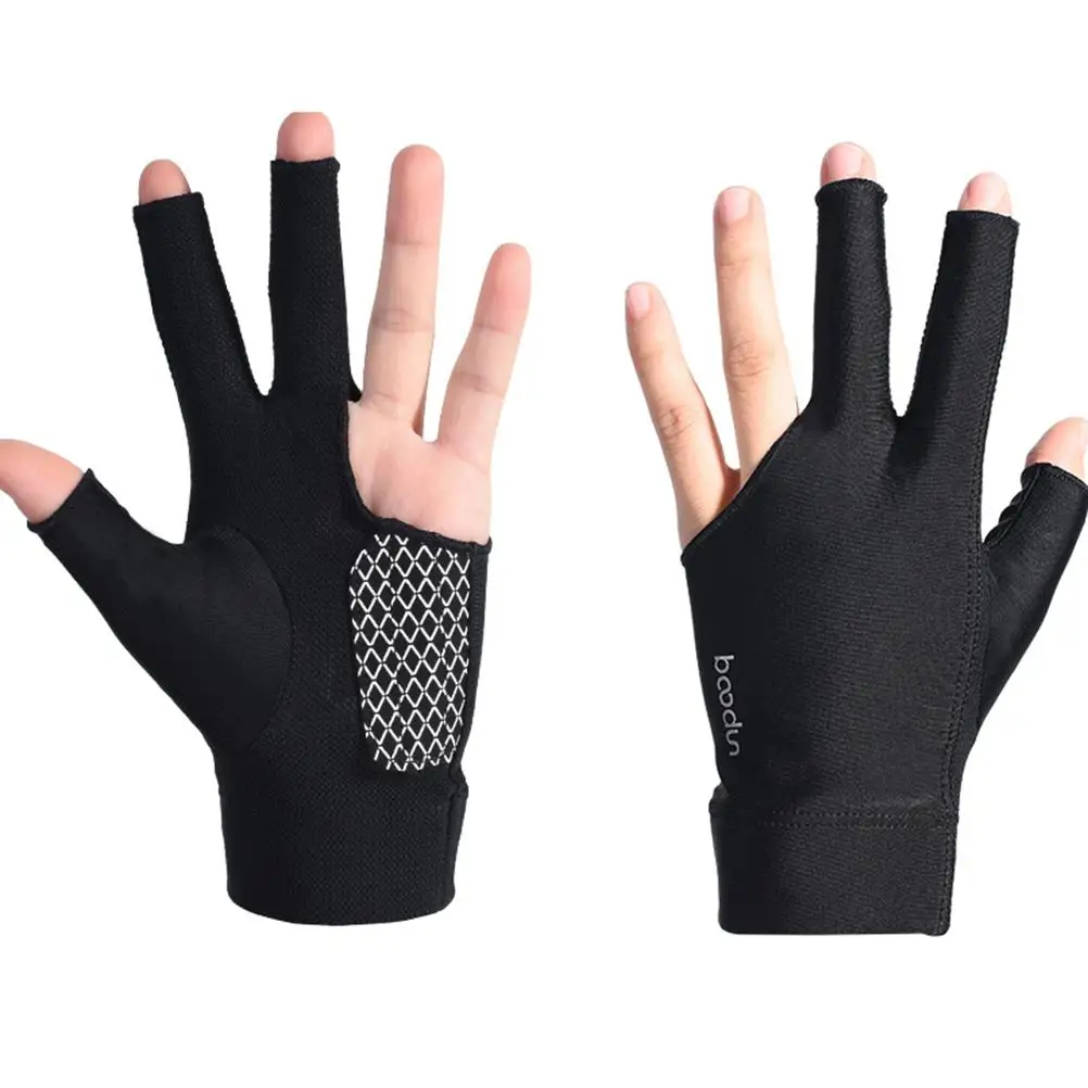 3Finger Billiards Glove AntiSlip WearResistant ComfortableFit ElasticWrist PoolSnooker Accessories PortableSize
3Finger Billiards Glove AntiSlip WearResistant ComfortableFit ElasticWrist PoolSnooker Accessories PortableSize