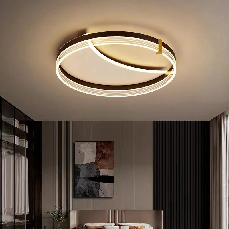Modern LED Ceiling Lamp For Living Room Bedroom Minimalist Round Ring Dining Room Chandelier Black Ring Indoor Decorate Lights
Modern LED Ceiling Lamp For Living Room Bedroom Minimalist Round Ring Dining Room Chandelier Black Ring Indoor Decorate Lights