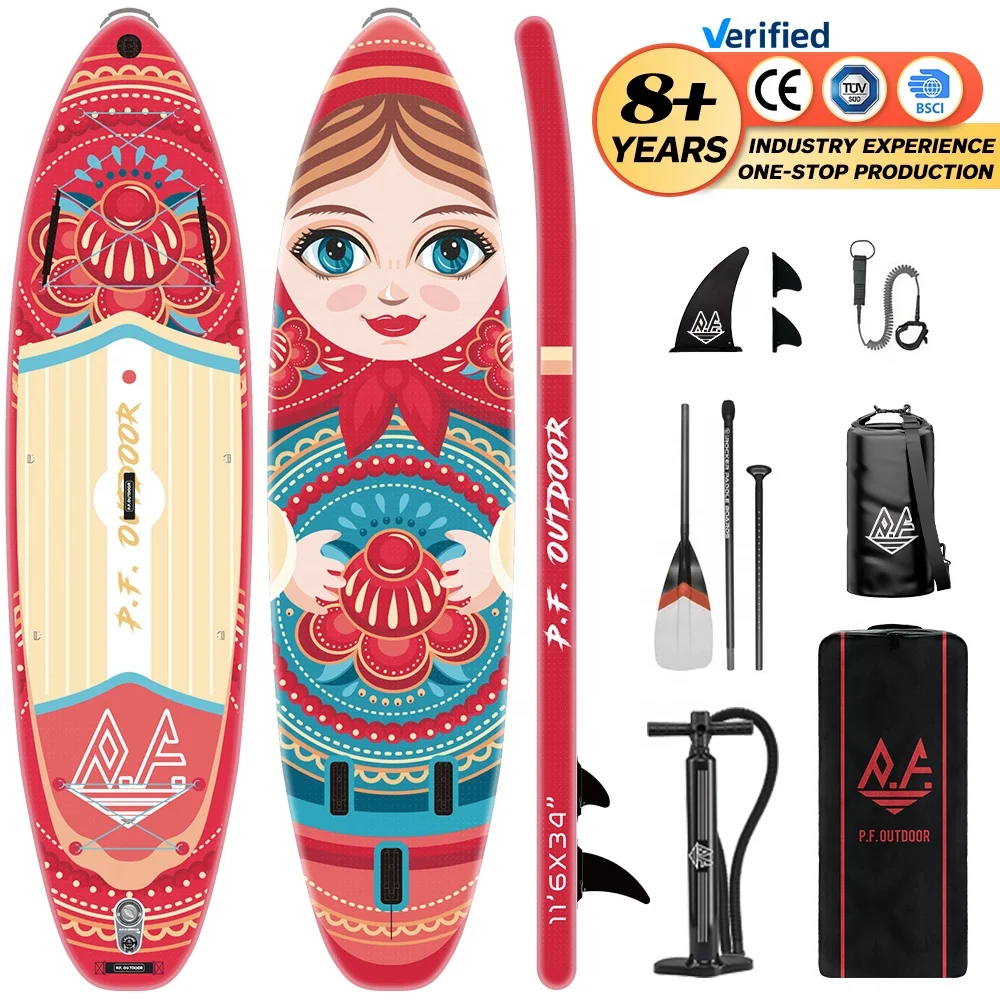OEM Water Sport Surf Board Ized Padel Surf Stand Up Paddle Board Inflatable Surfing SUP
OEM Water Sport Surf Board Ized Padel Surf Stand Up Paddle Board Inflatable Surfing SUP
