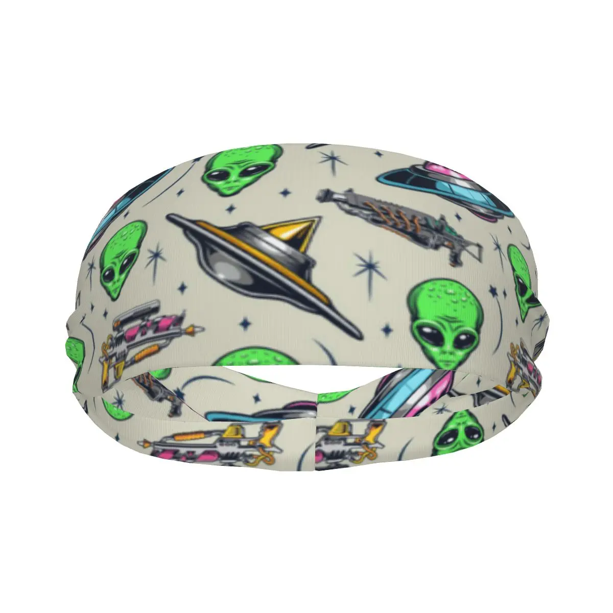 Sports Headband Portable Hair Band Vintage UFO Alien Pattern Hair Wrap Brace Cycling Running Exercising Sweatband
Sports Headband Portable Hair Band Vintage UFO Alien Pattern Hair Wrap Brace Cycling Running Exercising Sweatband