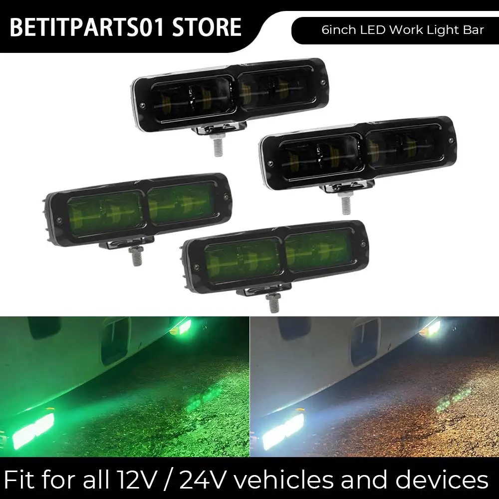 6 Inch LED Light Bar 30W LED Work Light Green Clear For Car Motorcycle offroad 4X4 ATV UTV Truck Tractor Boat Pickup Bulldozer
6 Inch LED Light Bar 30W LED Work Light Green Clear For Car Motorcycle offroad 4X4 ATV UTV Truck Tractor Boat Pickup Bulldozer