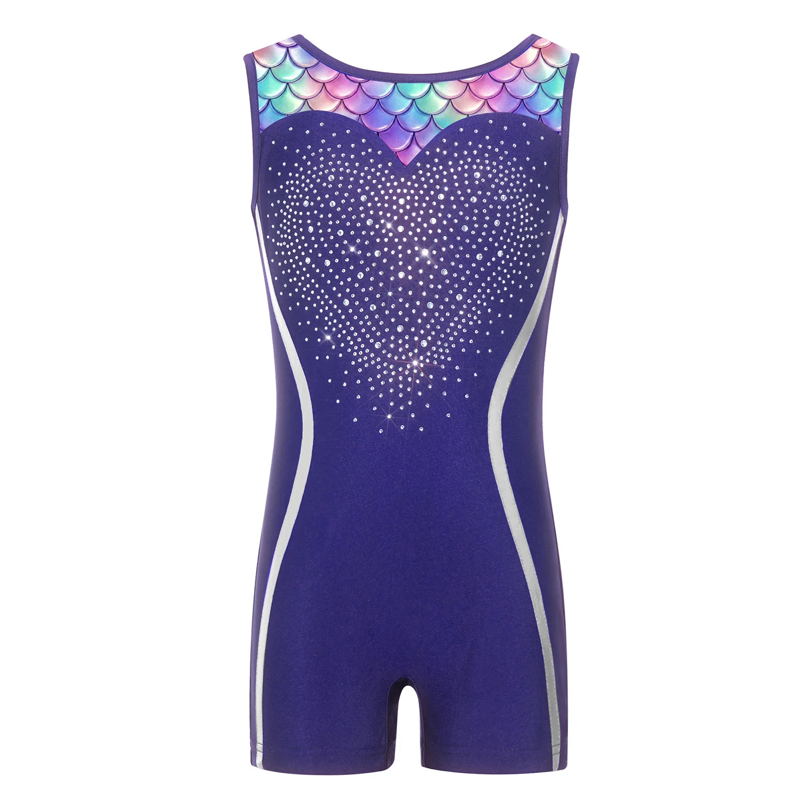 Girls Gymnastics Dance Shorty Shiny Jumpsuit Sleeveless Shiny Rhinestones Rhythmic Gymnastics Leotards Ballet Tumbling Unitard
Girls Gymnastics Dance Shorty Shiny Jumpsuit Sleeveless Shiny Rhinestones Rhythmic Gymnastics Leotards Ballet Tumbling Unitard