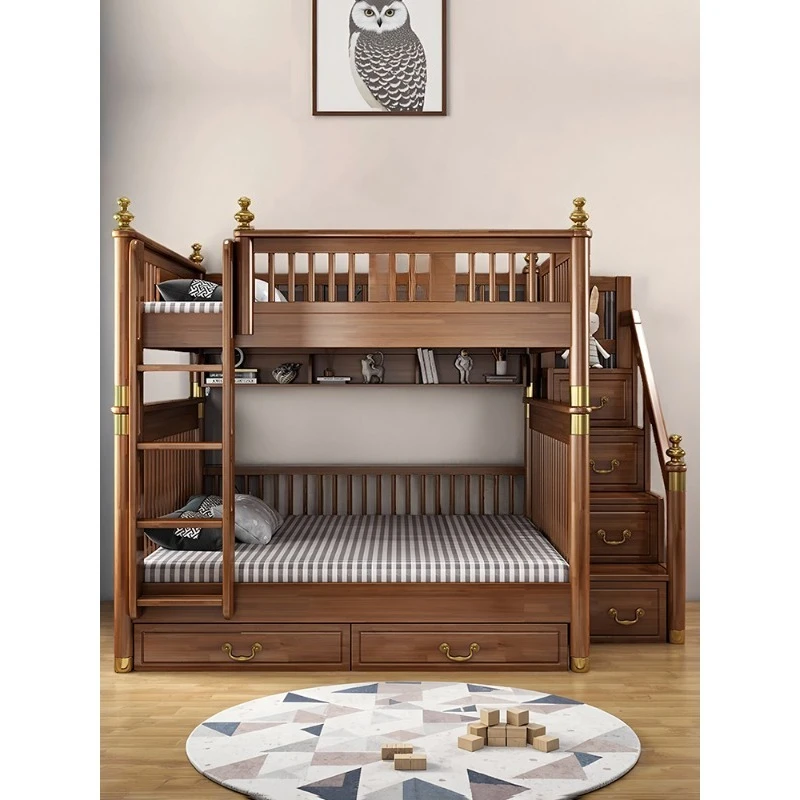 Upper and lower beds Bunk beds Pure solid wood high and low child and mother combination Double upper and lower
Upper and lower beds Bunk beds Pure solid wood high and low child and mother combination Double upper and lower