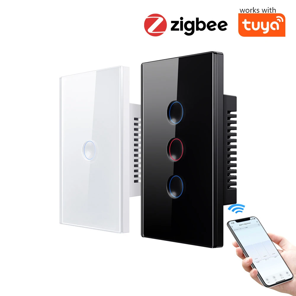 Умный выключатель Tuya ZigBee US, не требует нейтрального провода, вогнутая текстура 2.5D, Типоразмер 120, зеркальный выключатель, работает с Alexa Google Home
Умный выключатель Tuya ZigBee US, не требует нейтрального провода, вогнутая текстура 2.5D, Типоразмер 120, зеркальный выключатель, работает с Alexa Google Home