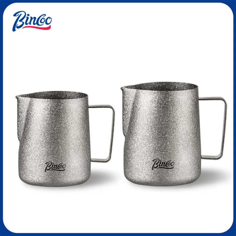 Bincoo Pure Titanium Latte Art Pitcher – Professional Milk Frothing Cup with Sharp Spout for Barista Coffee Tool
Bincoo Pure Titanium Latte Art Pitcher – Professional Milk Frothing Cup with Sharp Spout for Barista Coffee Tool