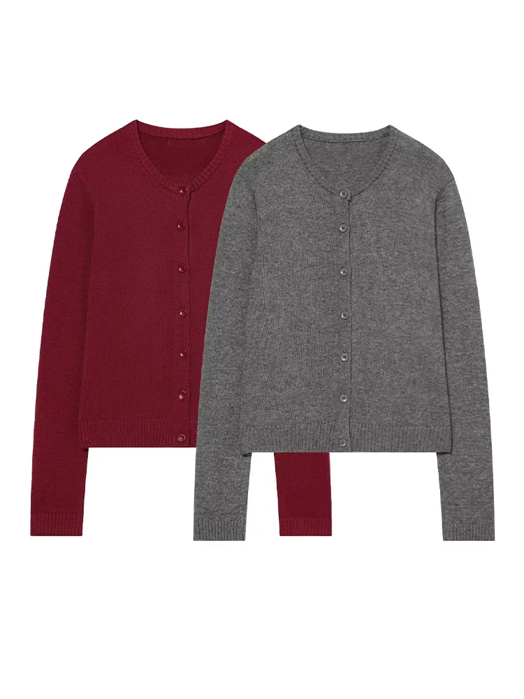 HH Women Fashion Long-Sleeved Knitted Cardigan Jacket Female Temperament Solid Single-breasted High Street Round Collar Coat
HH Women Fashion Long-Sleeved Knitted Cardigan Jacket Female Temperament Solid Single-breasted High Street Round Collar Coat