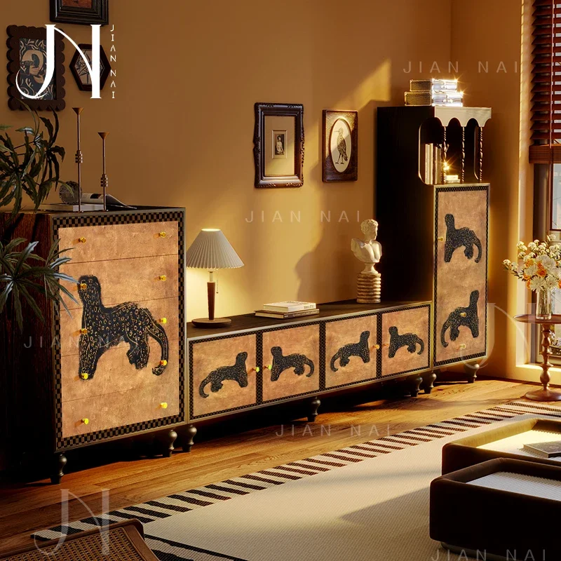 TAO American retro solid wood TV living room against the wall combination hall cabinet dining room bedroom storage drawer cabine
TAO American retro solid wood TV living room against the wall combination hall cabinet dining room bedroom storage drawer cabine