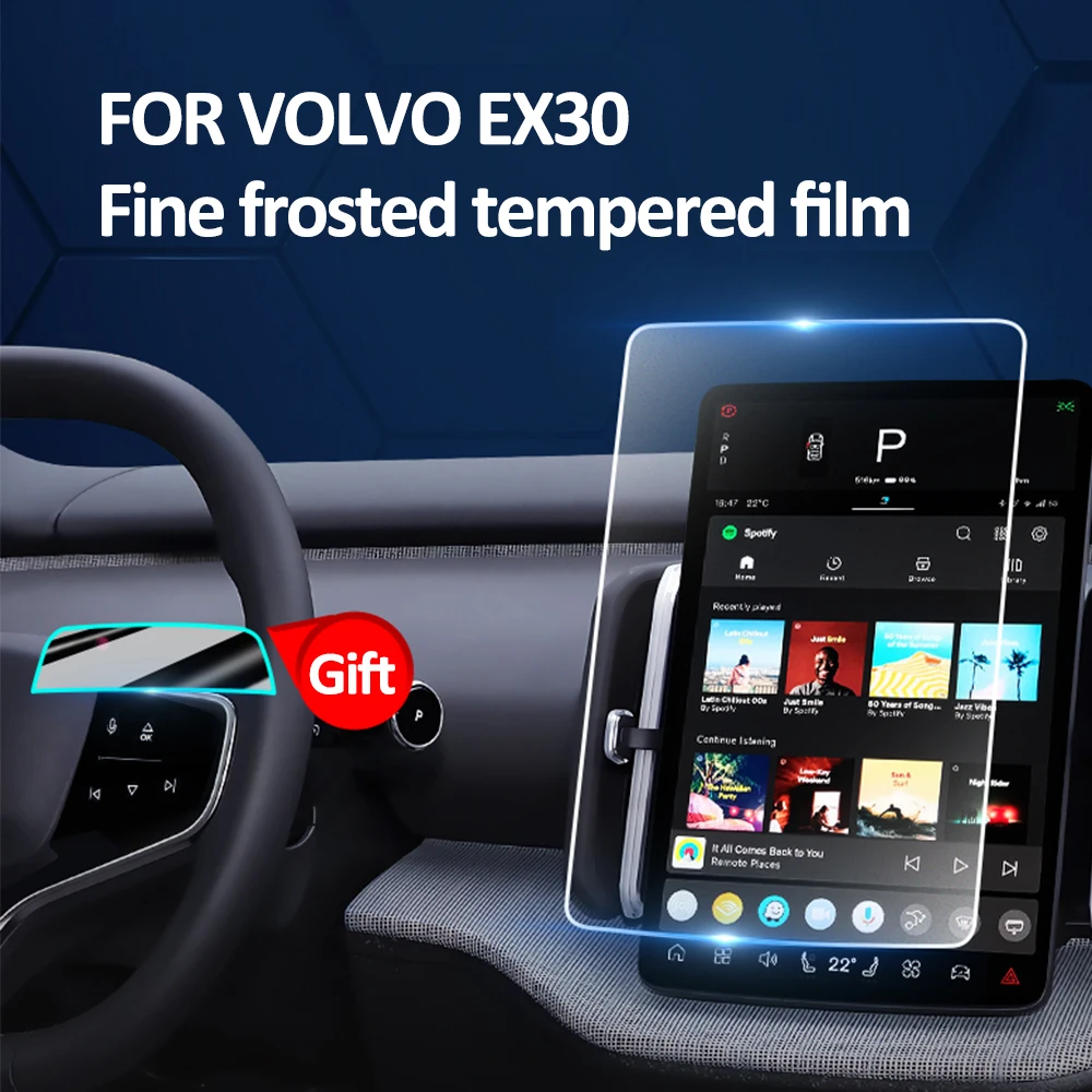 For Volvo EX30 central control screen navigation protection tempered film modification special automotive interior accessories
For Volvo EX30 central control screen navigation protection tempered film modification special automotive interior accessories