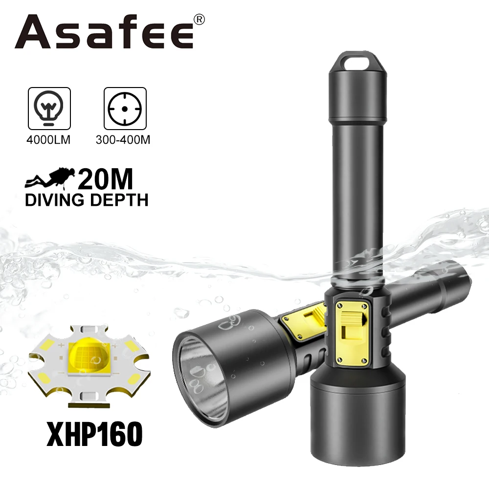 Asafee D-211B 4000LM Ultra Fihing Hunt Flashlight Amphibious Magnet Switch Lamp 400M Range Torchlight Recreational Fishing Torch
Asafee D-211B 4000LM Ultra Fihing Hunt Flashlight Amphibious Magnet Switch Lamp 400M Range Torchlight Recreational Fishing Torch