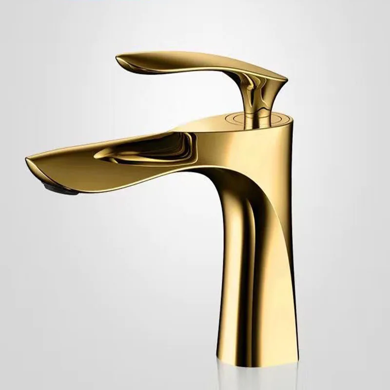 Brass Basin Faucet, Single Lever Hot Cold Mixer Tap, Bathroom Sink Tap with Soft Bubbler, Gold/Chrome/Black Finished
Brass Basin Faucet, Single Lever Hot Cold Mixer Tap, Bathroom Sink Tap with Soft Bubbler, Gold/Chrome/Black Finished
