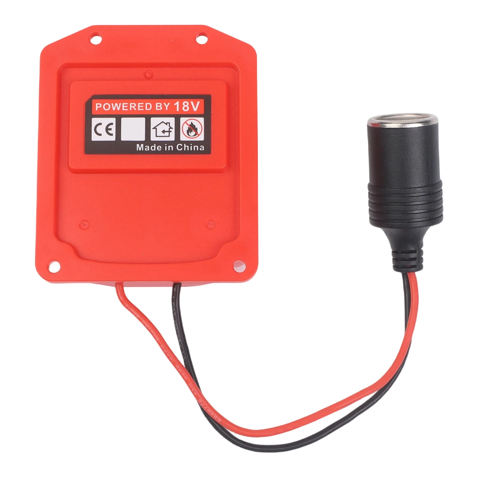 18V 20V Battery Adapter Converter with Socket Interface Compatible with External Car Charger for Use with Automotive Supplies
18V 20V Battery Adapter Converter with Socket Interface Compatible with External Car Charger for Use with Automotive Supplies