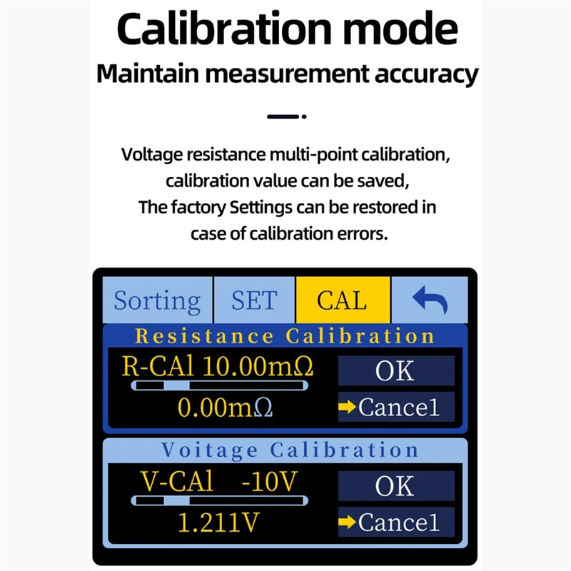 AT02-Battery Tester For 18650 Battery Lithium Battery Analyzer High-Precision Trithium Lithium Lron Phosphate Battery Tester
AT02-Battery Tester For 18650 Battery Lithium Battery Analyzer High-Precision Trithium Lithium Lron Phosphate Battery Tester